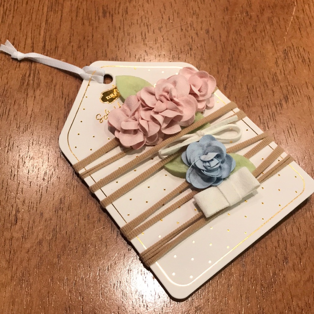 New! Floral variety pack infant headbands